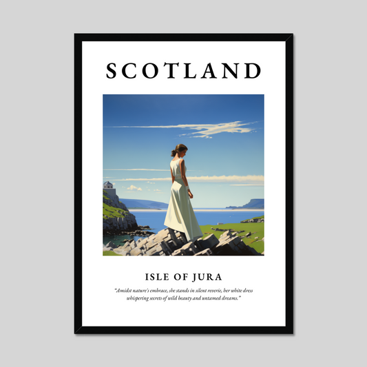 Poster of Isle of Jura, Scotland.