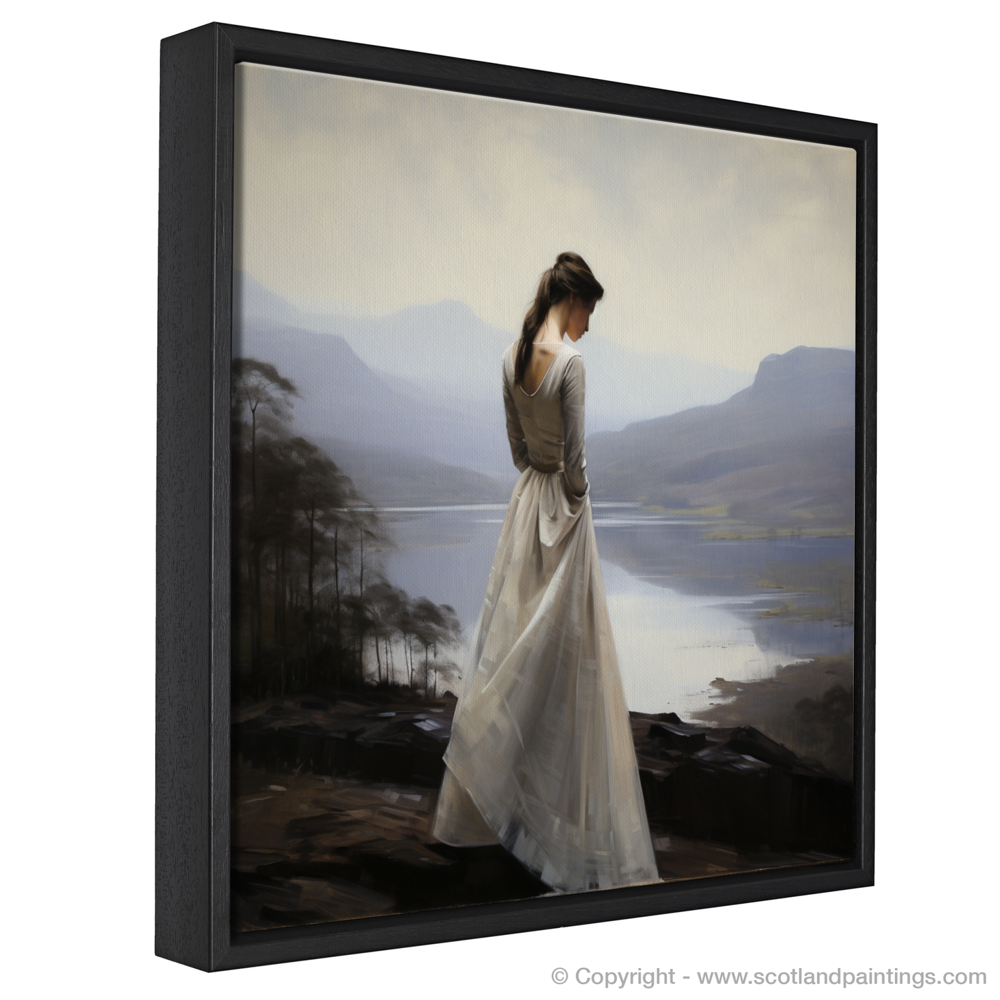 Elegance by the Loch: A Vision in White at Katrine