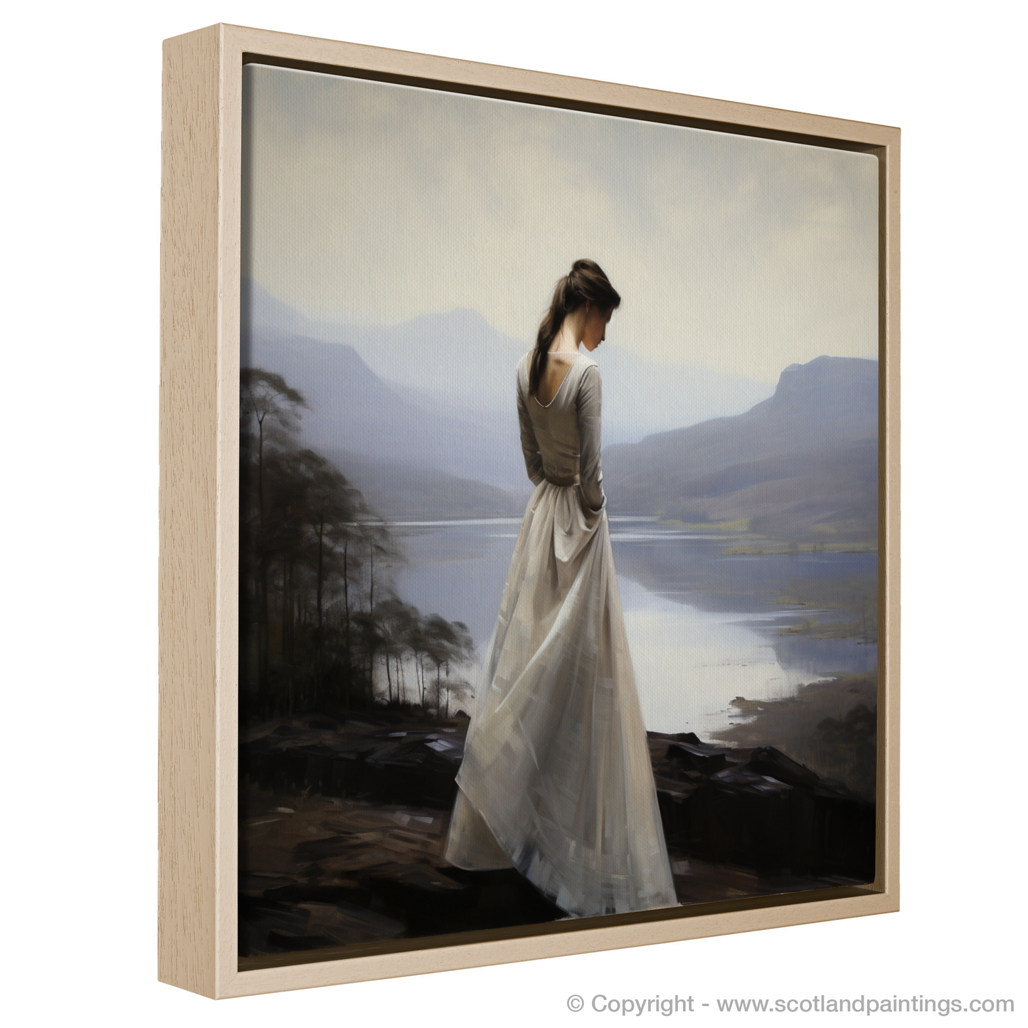 Elegance by the Loch: A Vision in White at Katrine