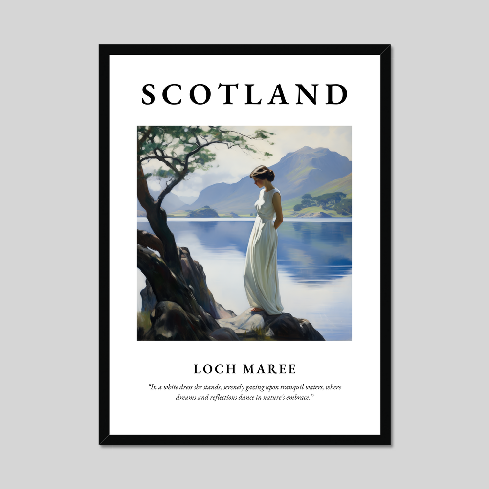 Poster of Loch Maree, Scotland.