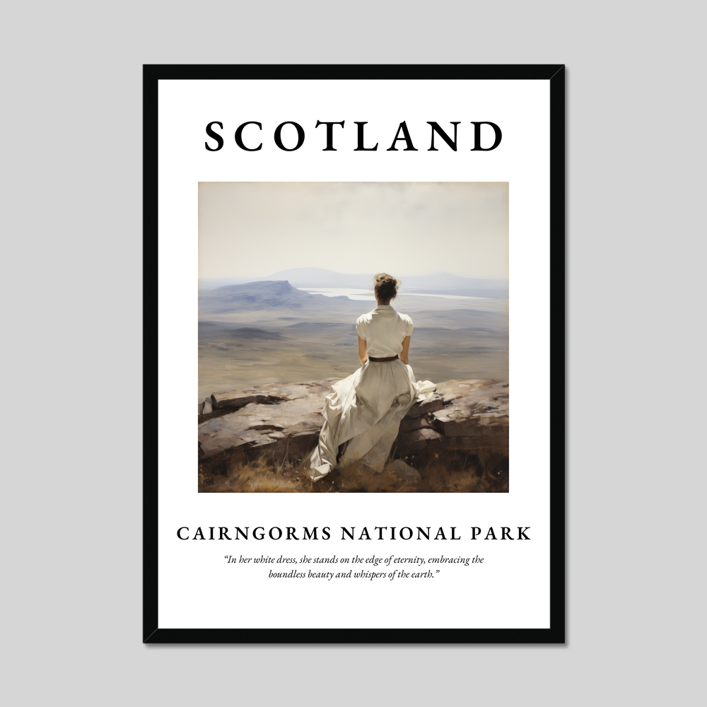 Poster of Cairngorms National Park, Scotland.