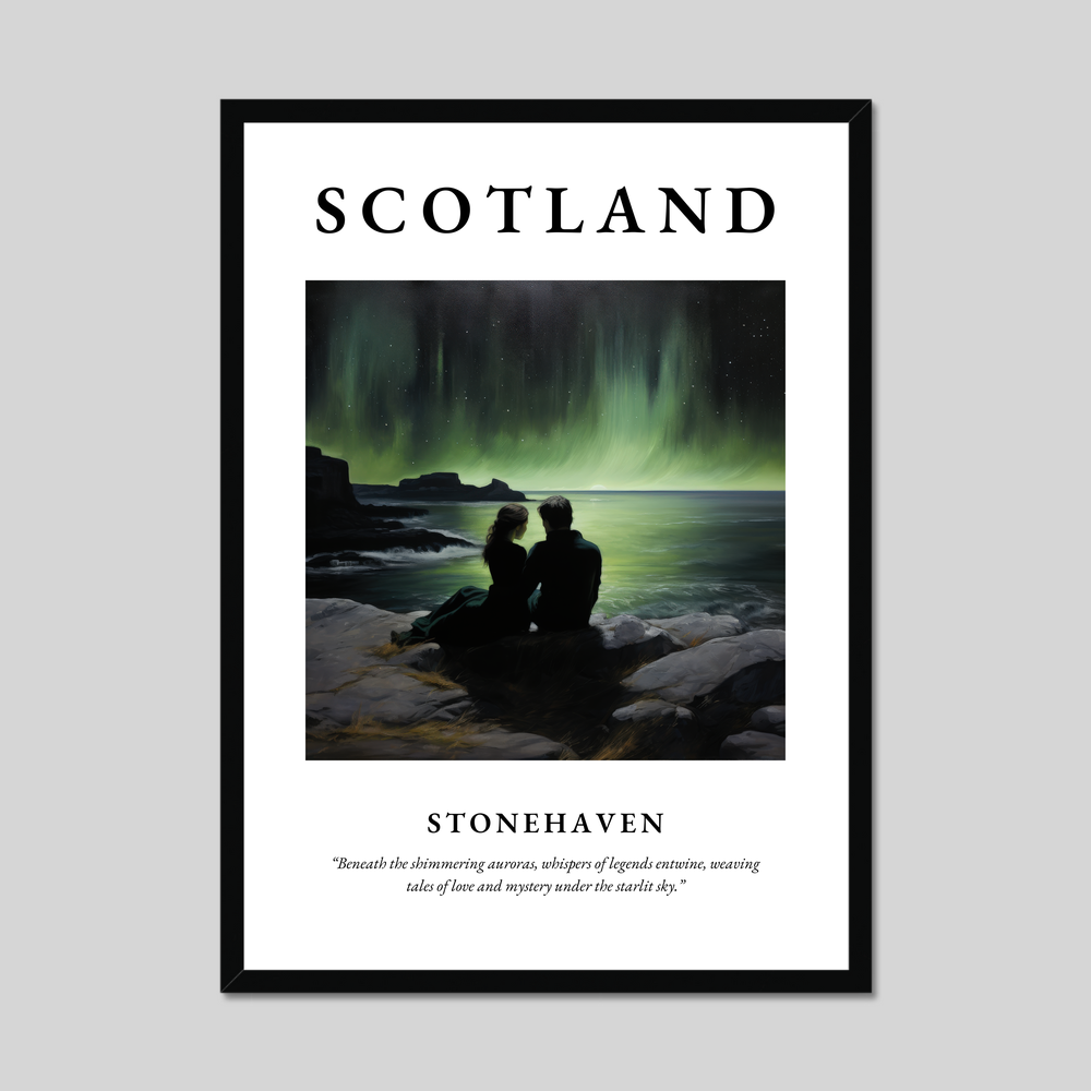 Poster of Stonehaven, Scotland.