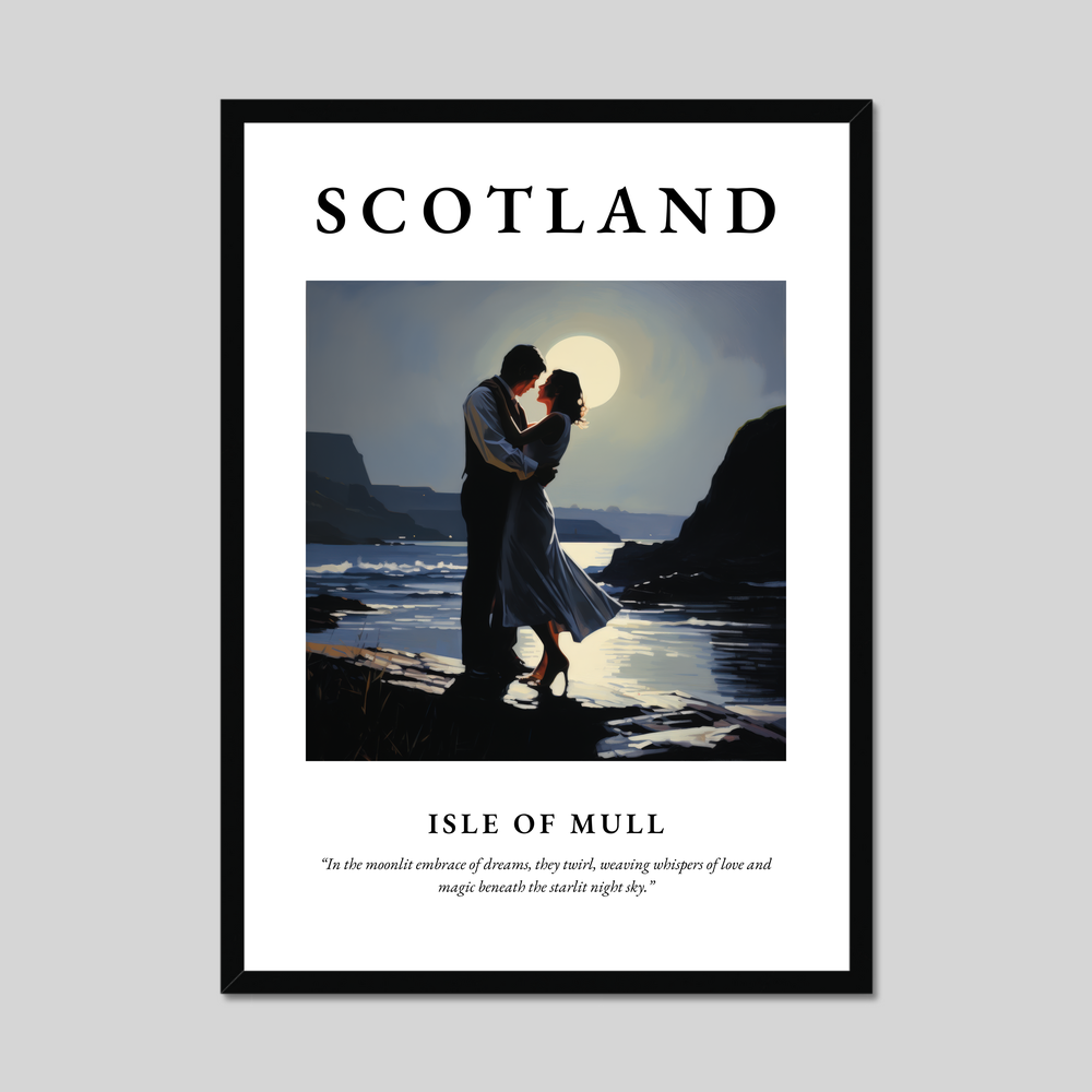 Poster of Isle of Mull, Scotland.