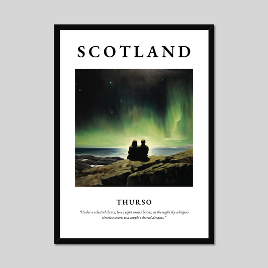 Poster of Thurso, Scotland.