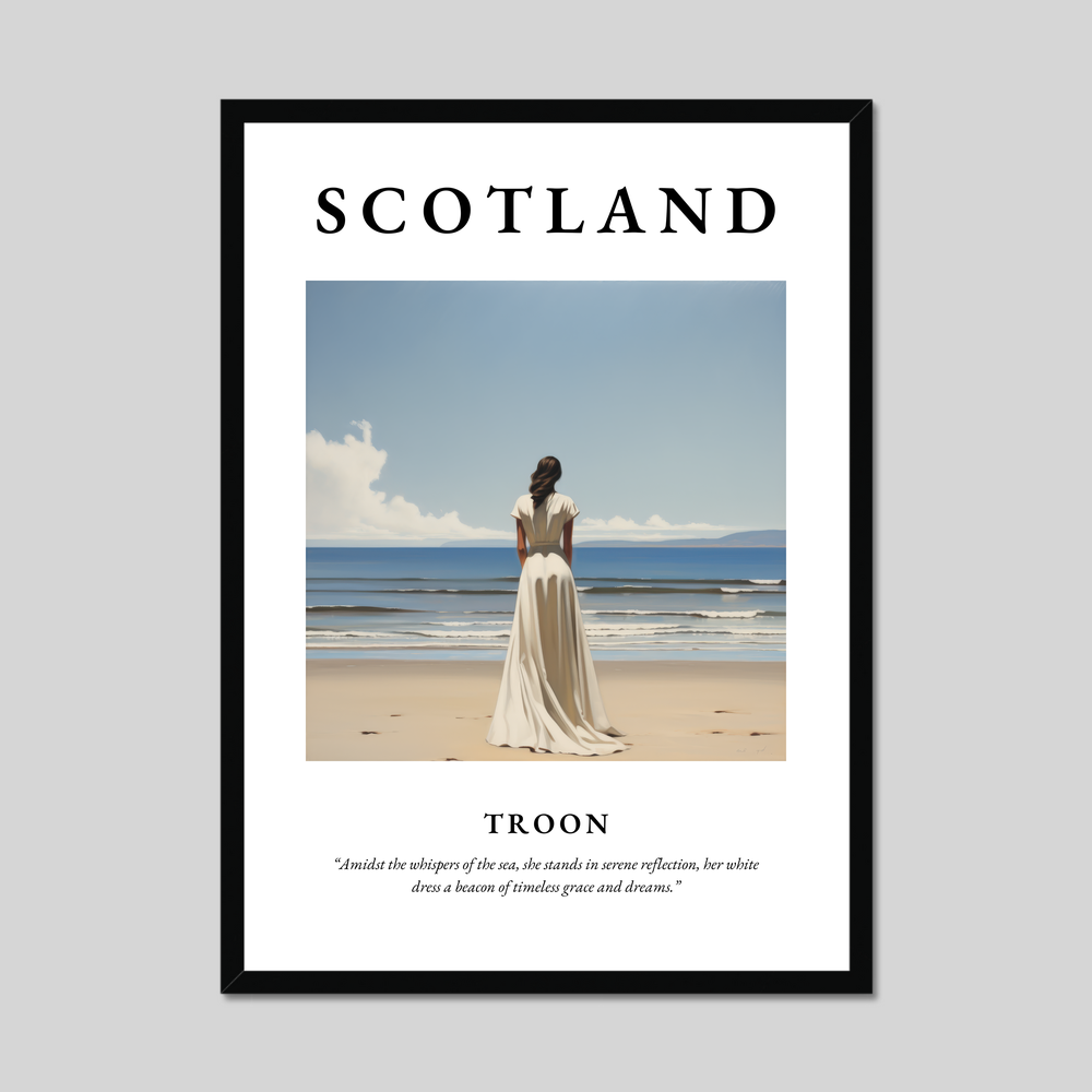 Poster of Troon, Scotland.