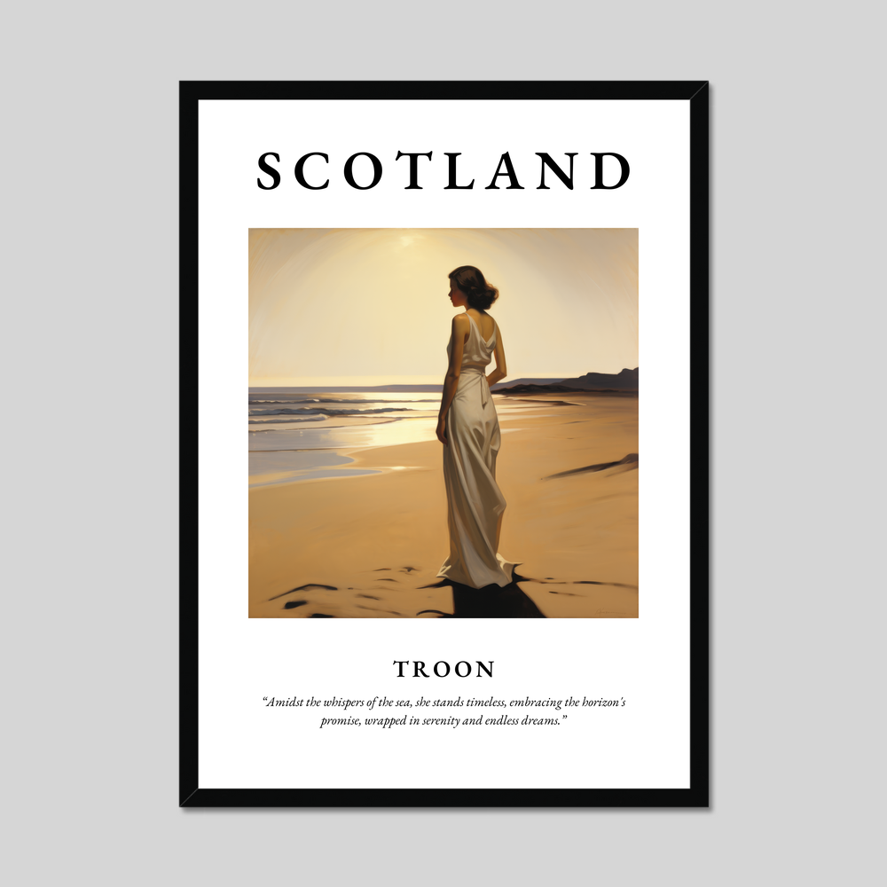 Poster of Troon, Scotland.