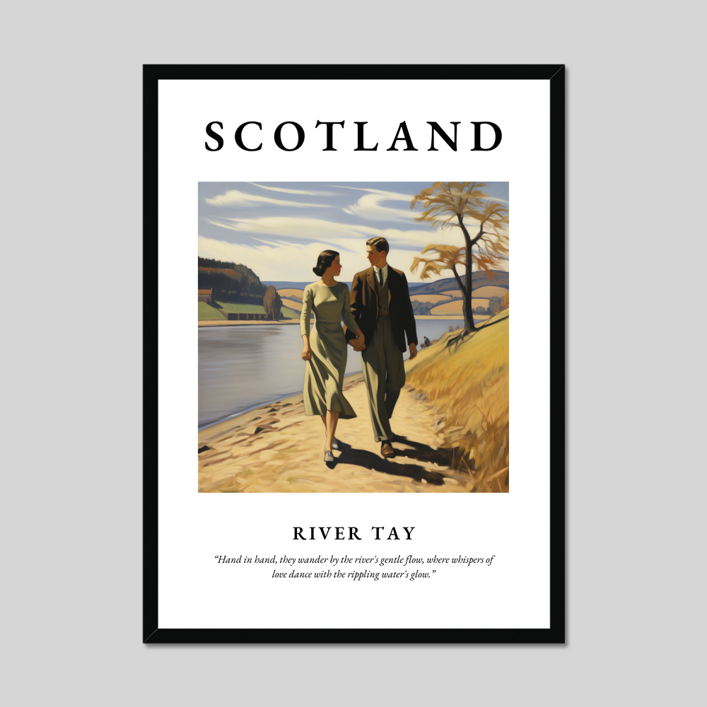 Poster of River Tay, Scotland.