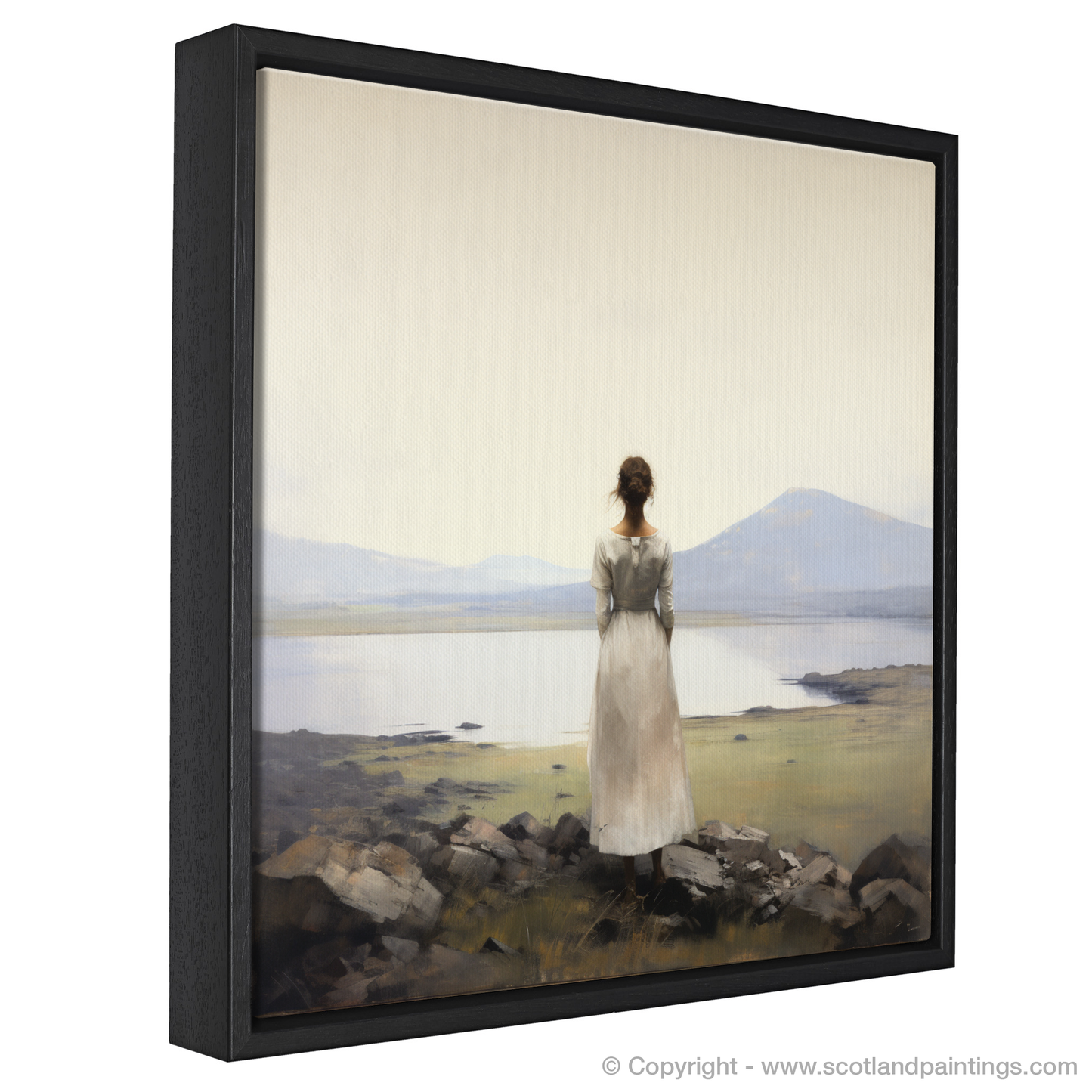 Mistress of Arran: A Solitary Muse in White