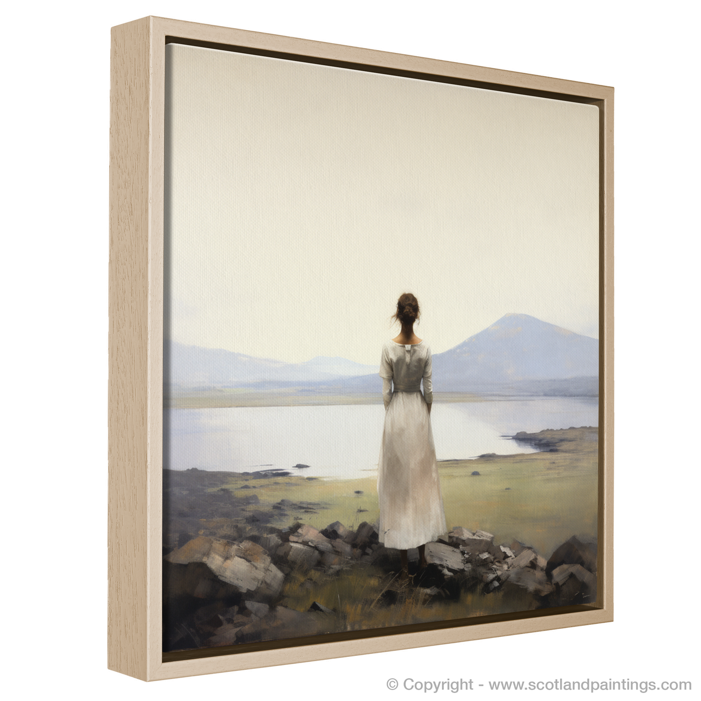 Mistress of Arran: A Solitary Muse in White