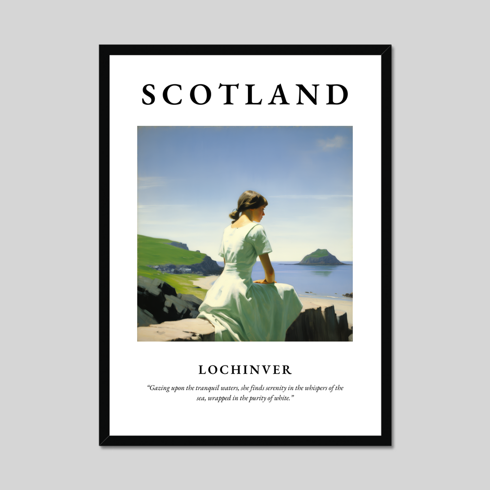 Poster of Lochinver, Scotland.