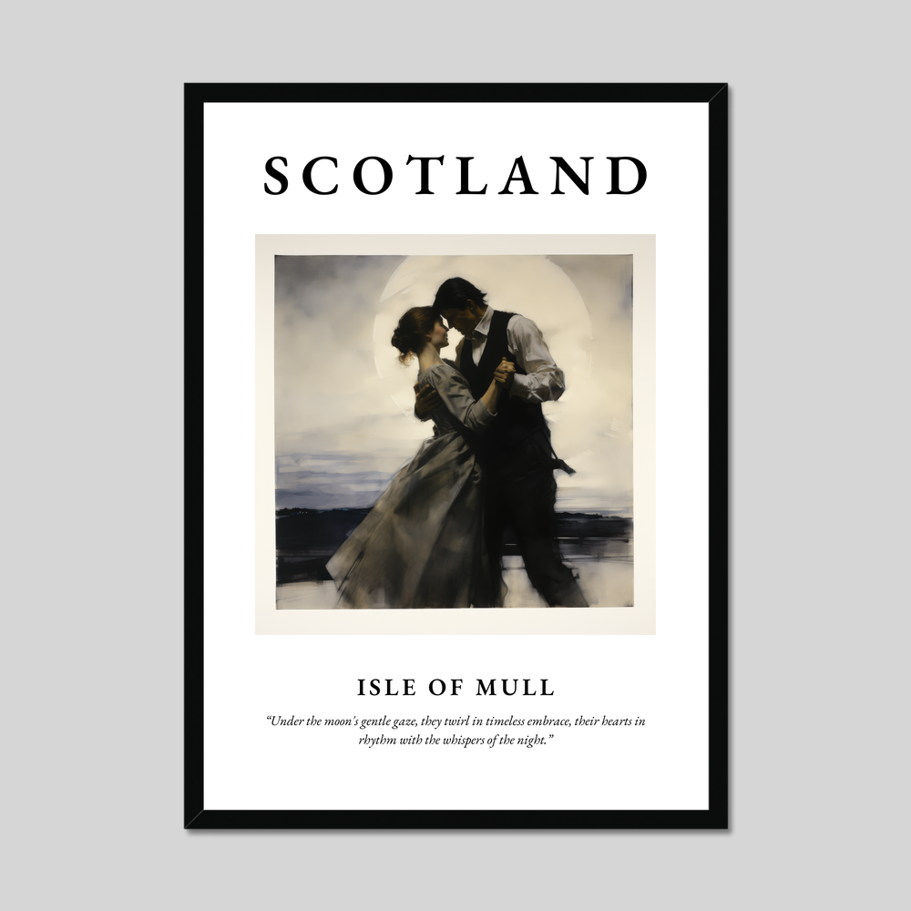 Poster of Isle of Mull, Scotland.