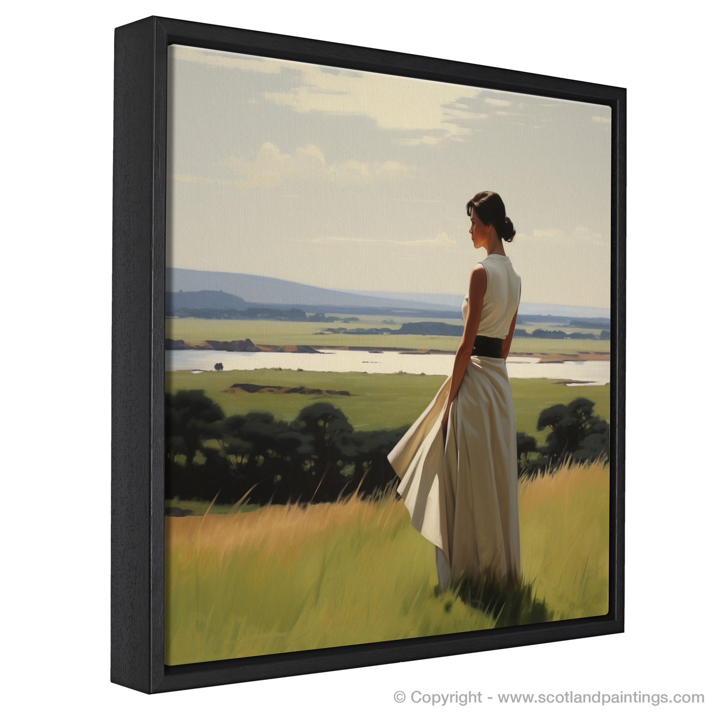 Woman in White: A Culloden Vista