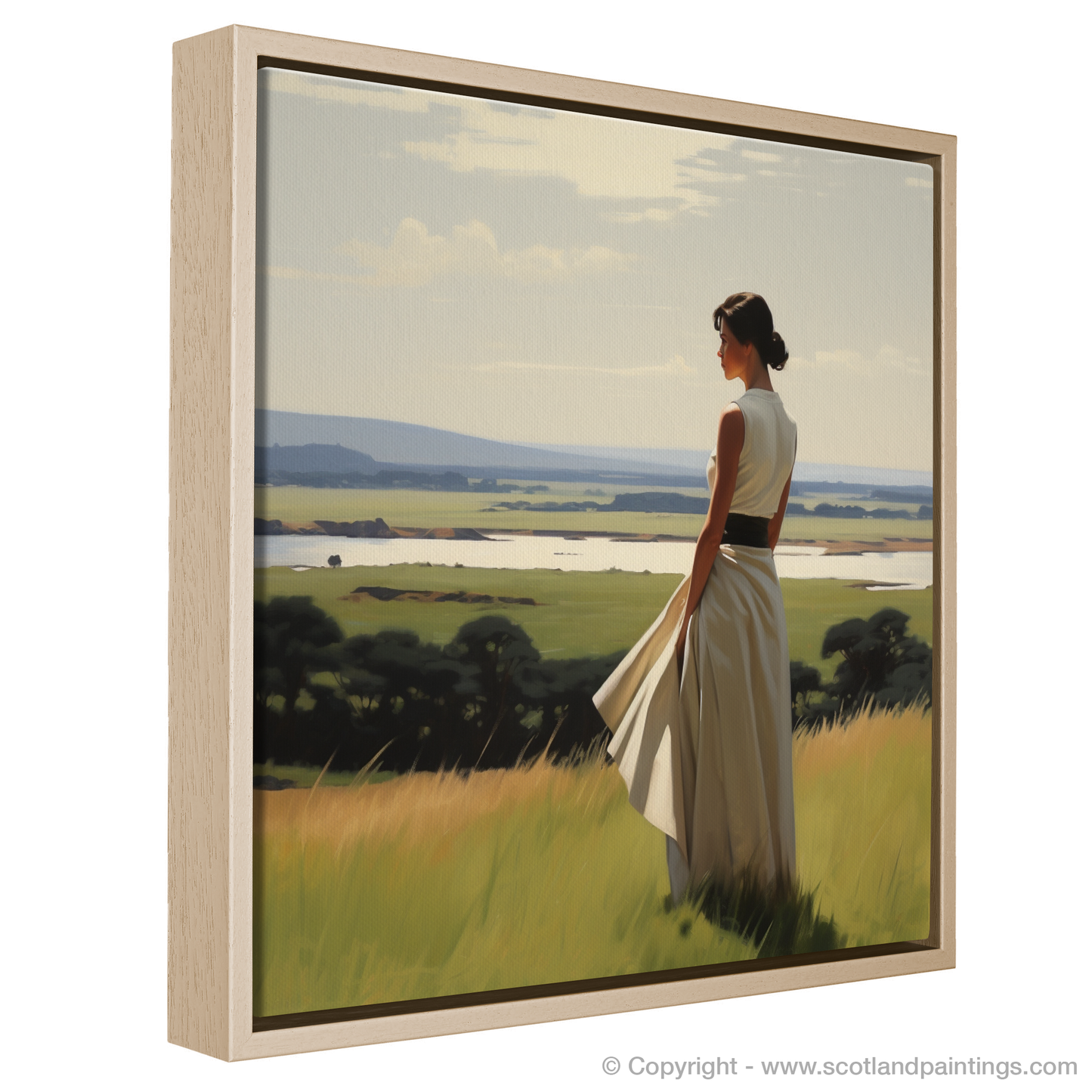 Woman in White: A Culloden Vista