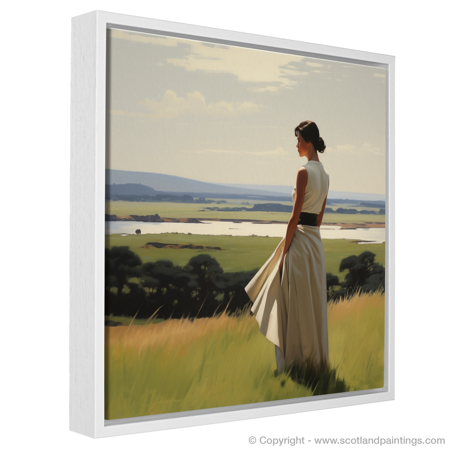 Woman in White: A Culloden Vista