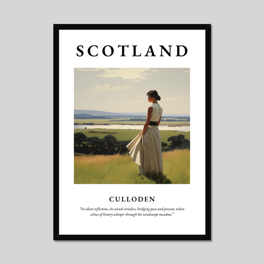 Poster of Culloden, Scotland.