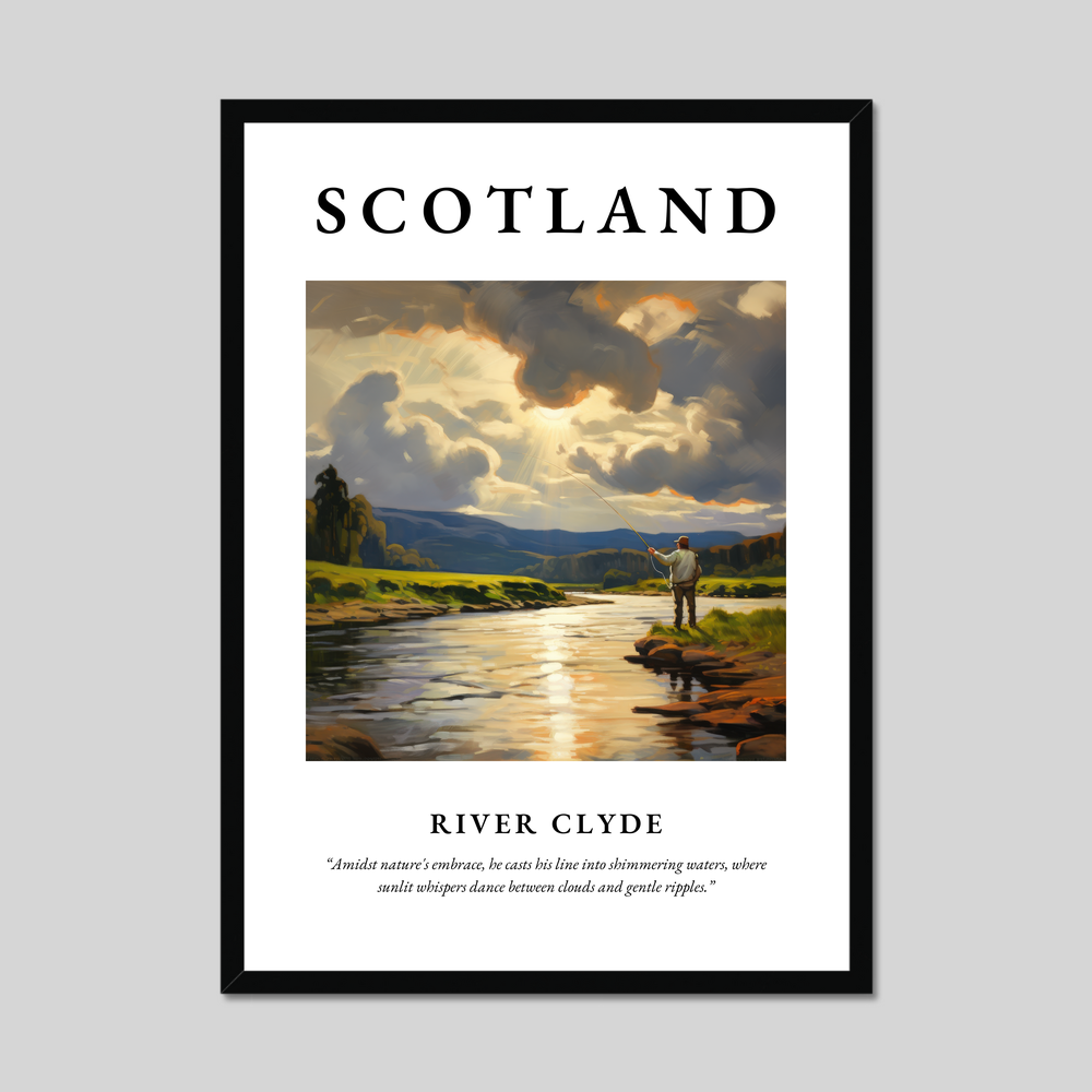 Poster of River Clyde, Scotland.