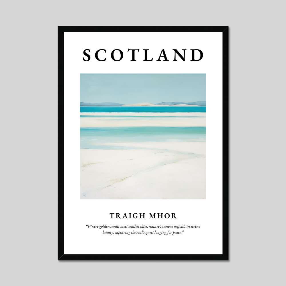 Poster of Traigh Mhor, Scotland.