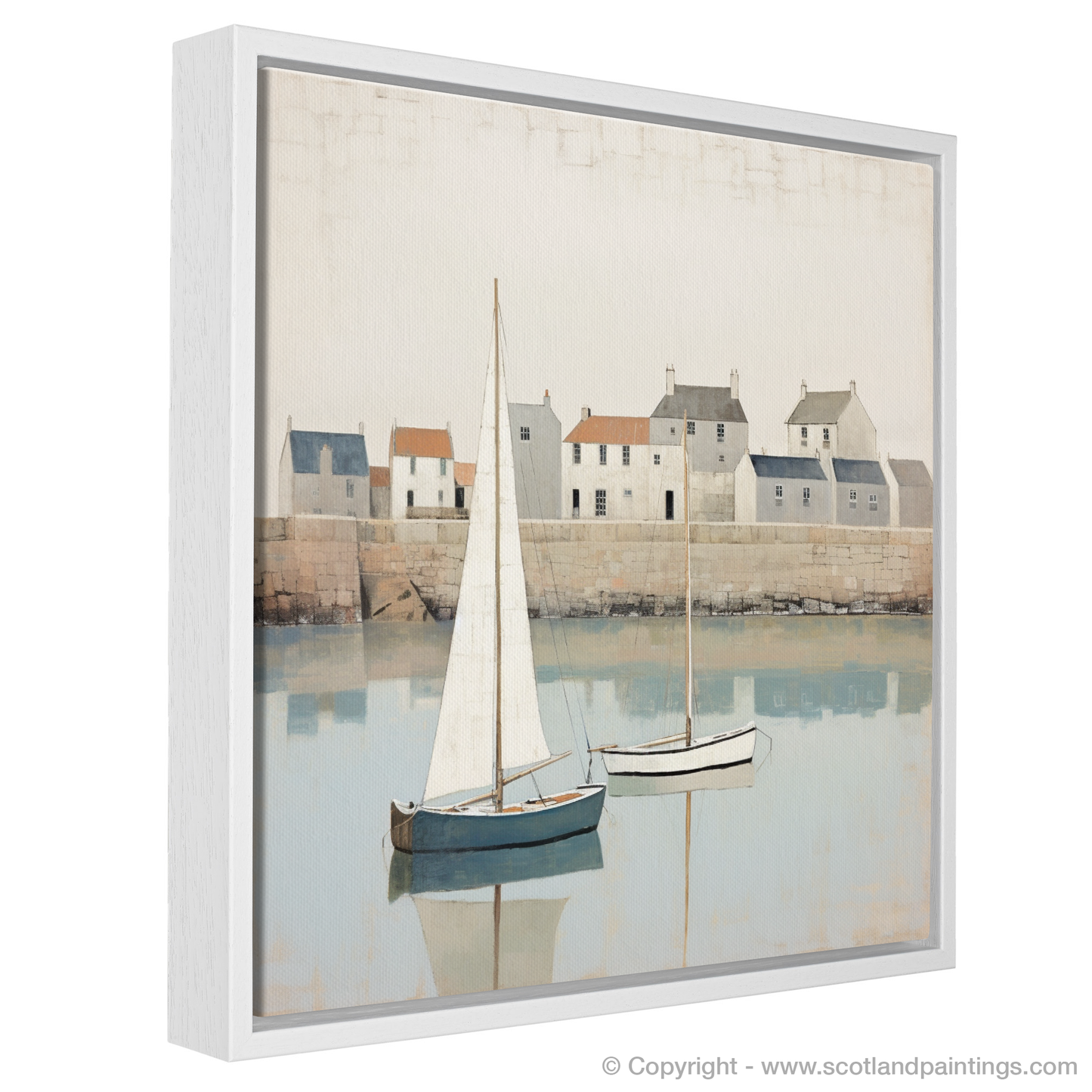 Tranquil Reflections at North Berwick Harbour