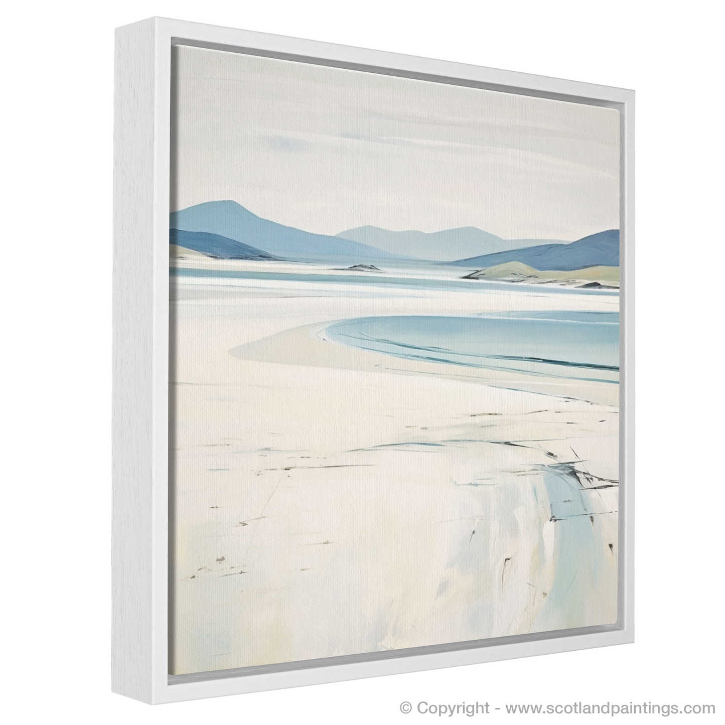 Luskentyre Beach Abstract: A Scottish Coastal Symphony