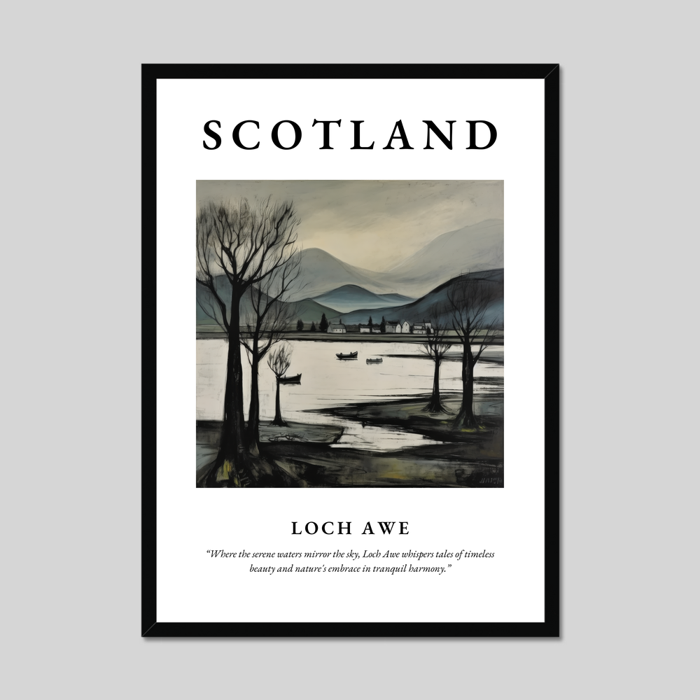 Poster of Loch Awe, Scotland.