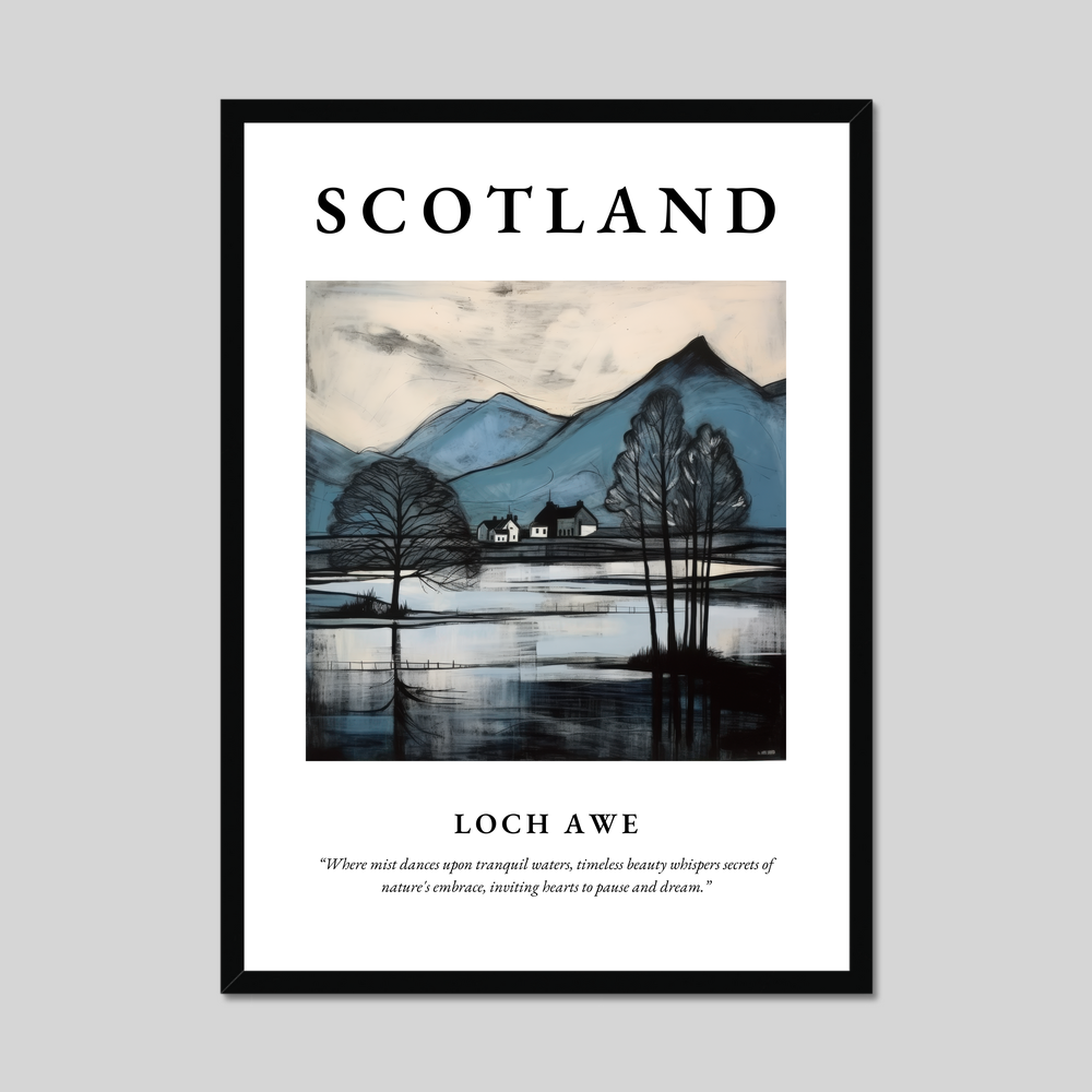 Poster of Loch Awe, Scotland.