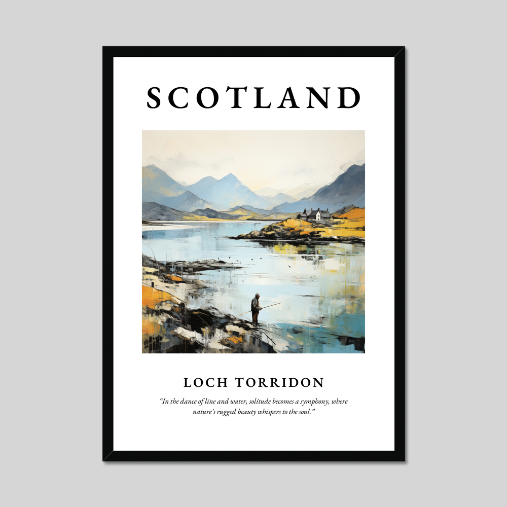 Poster of Loch Torridon, Scotland.