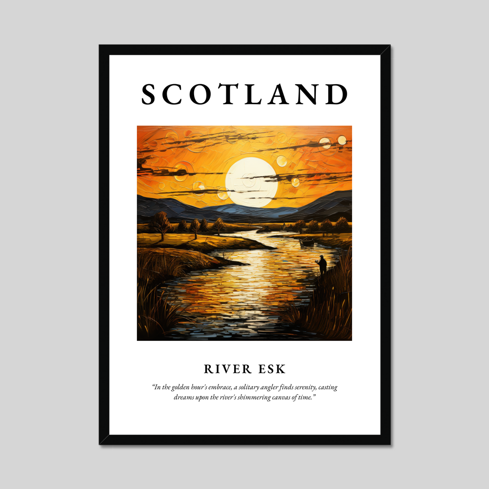 Poster of River Esk, Scotland.