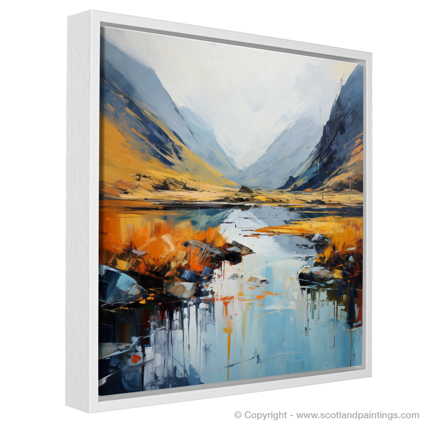 Highland Reverie: An Abstract Ode to Glen Coe
