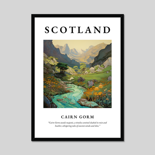 Poster of Cairn Gorm, Scotland.