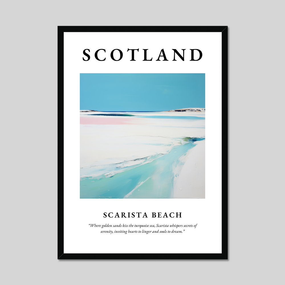 Poster of Scarista Beach, Scotland.