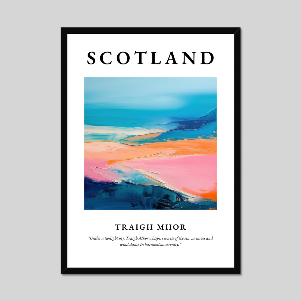 Poster of Traigh Mhor, Scotland.