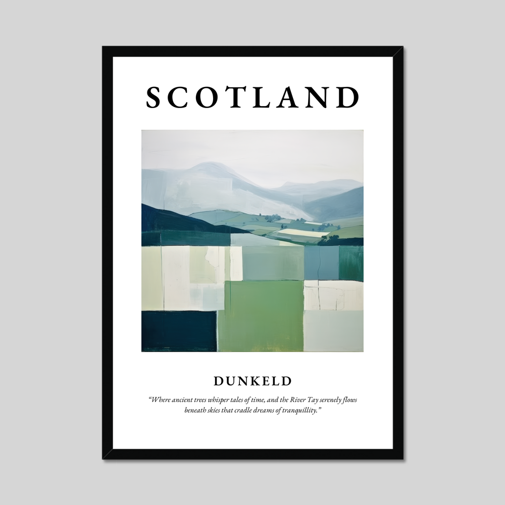 Poster of Dunkeld, Scotland.