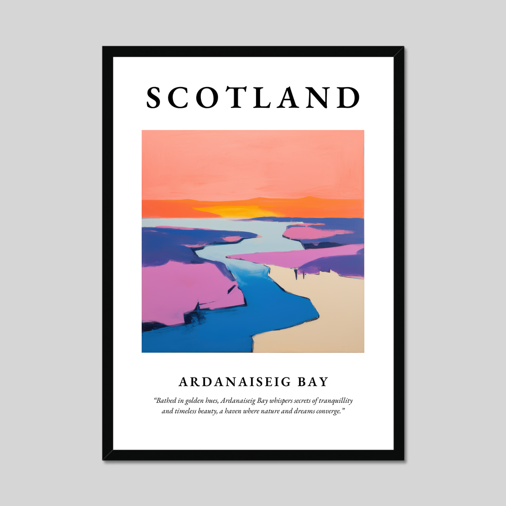 Poster of Ardanaiseig Bay, Scotland.