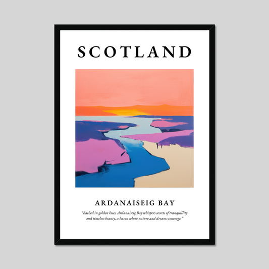 Poster of Ardanaiseig Bay, Scotland.