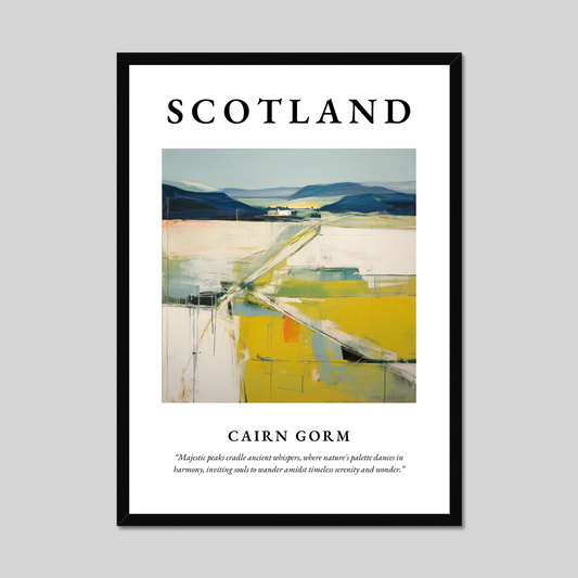 Poster of Cairn Gorm, Scotland.