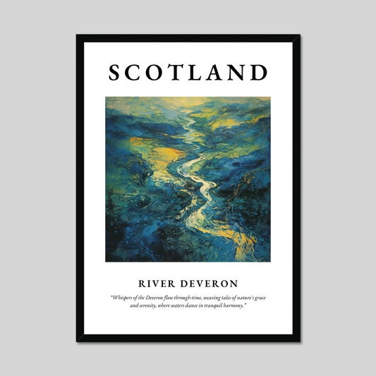 Poster of River Deveron, Scotland.