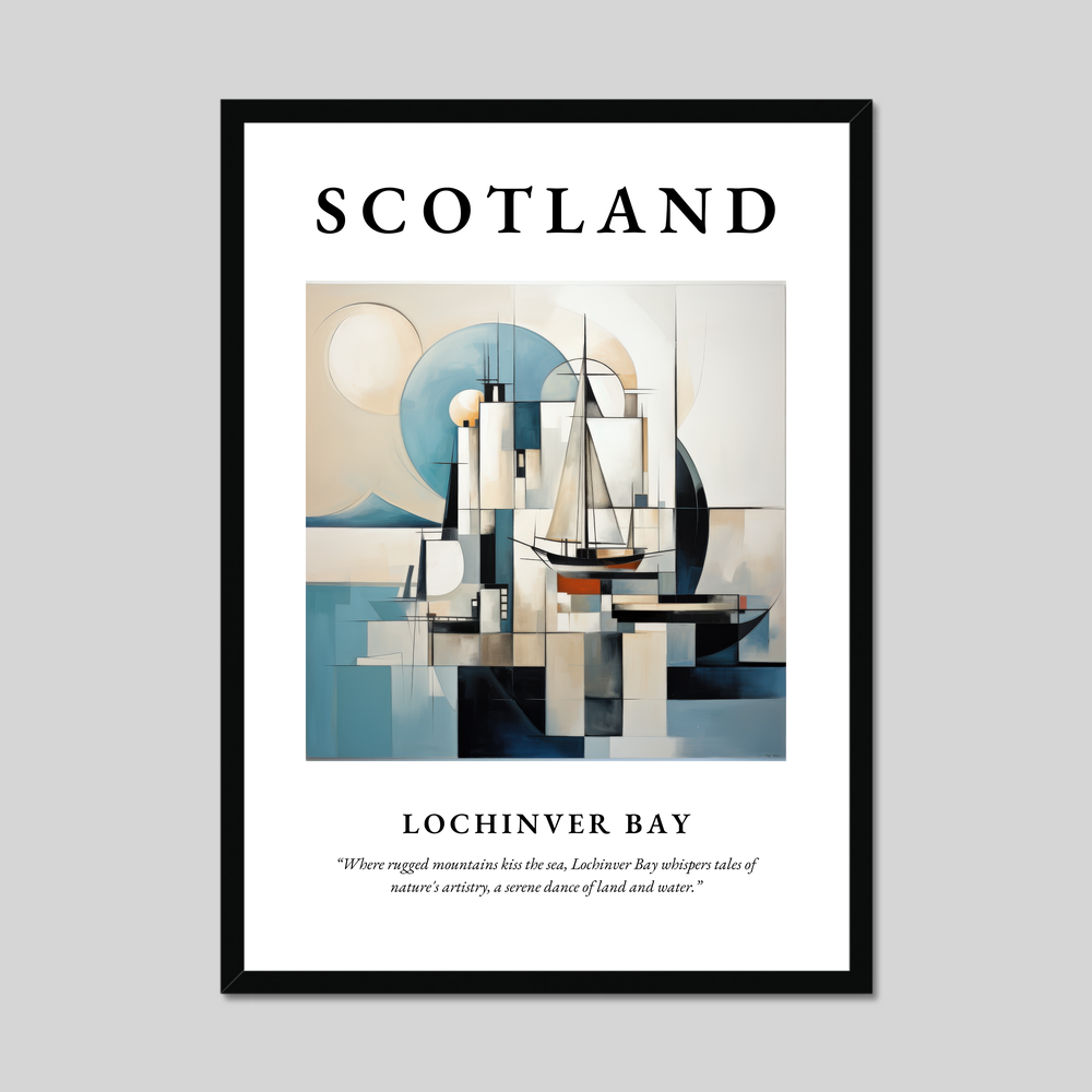 Poster of Lochinver Bay, Scotland.