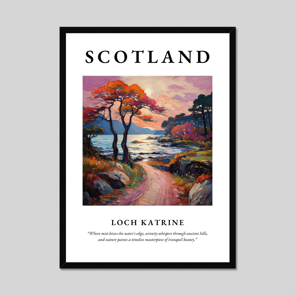 Poster of Loch Katrine, Scotland.