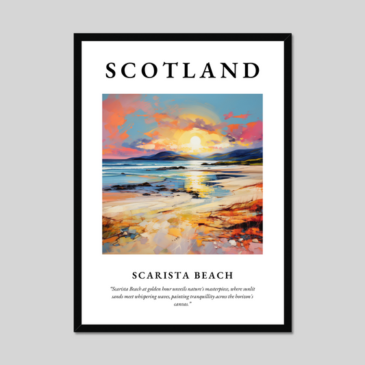 Poster of Scarista Beach, Scotland.