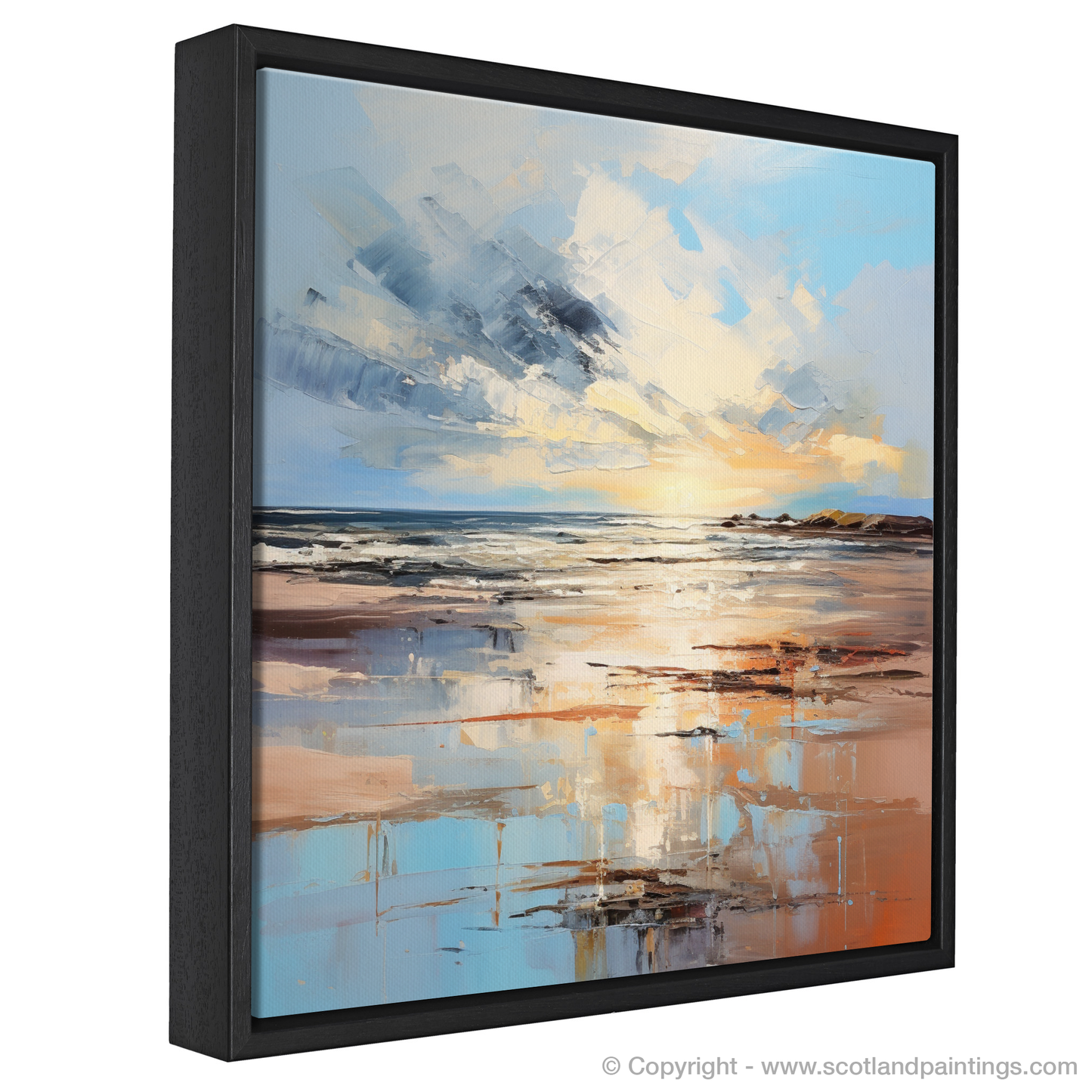 Lunan Bay Twilight: A Study in Coastal Serenity