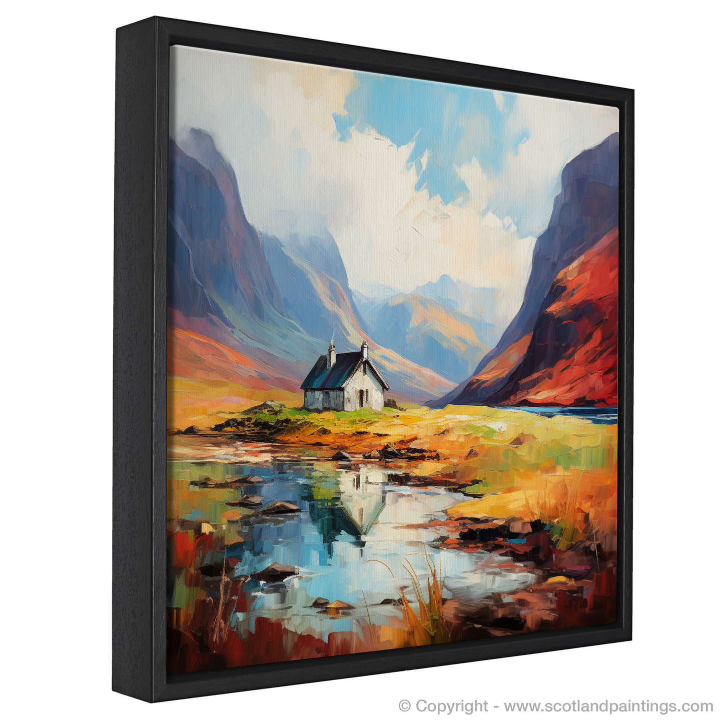 Vivid Solitude: Fauvist Reflections of Glencoe