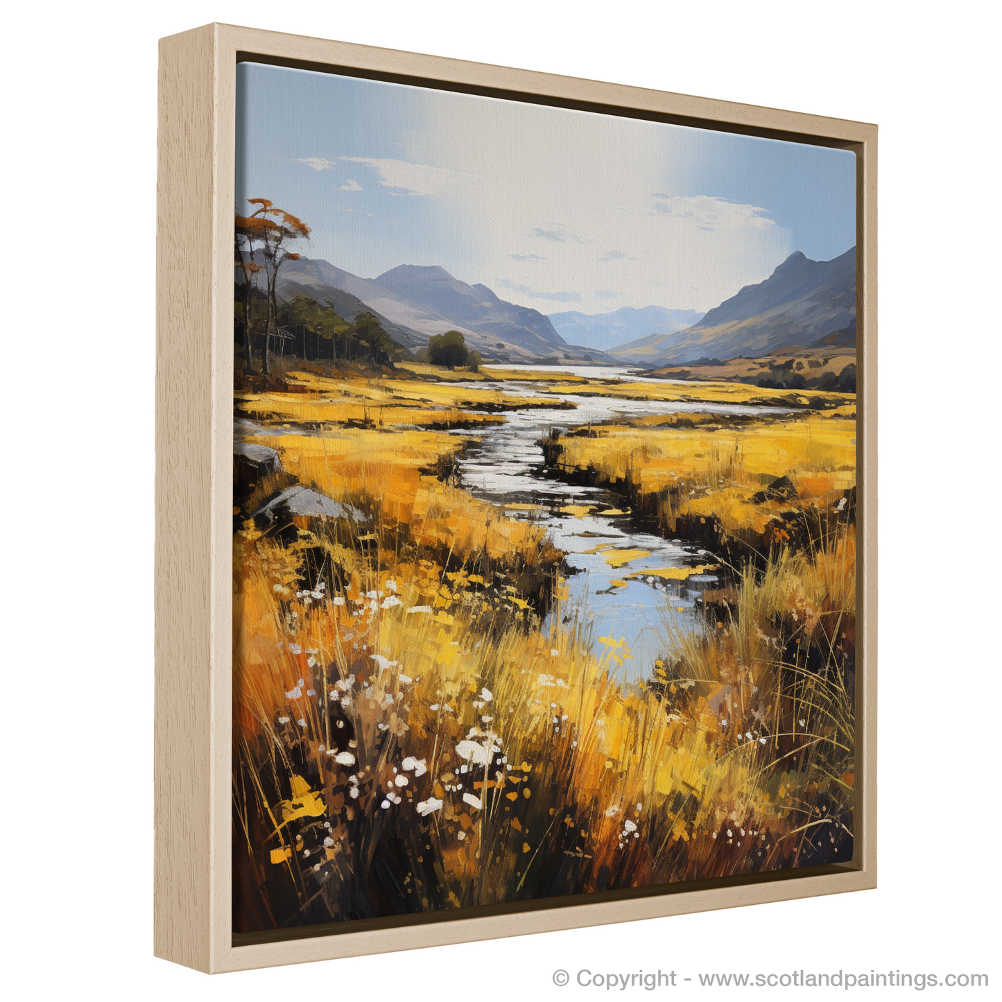 Golden Bracken: A Tranquil Glencoe Reverie