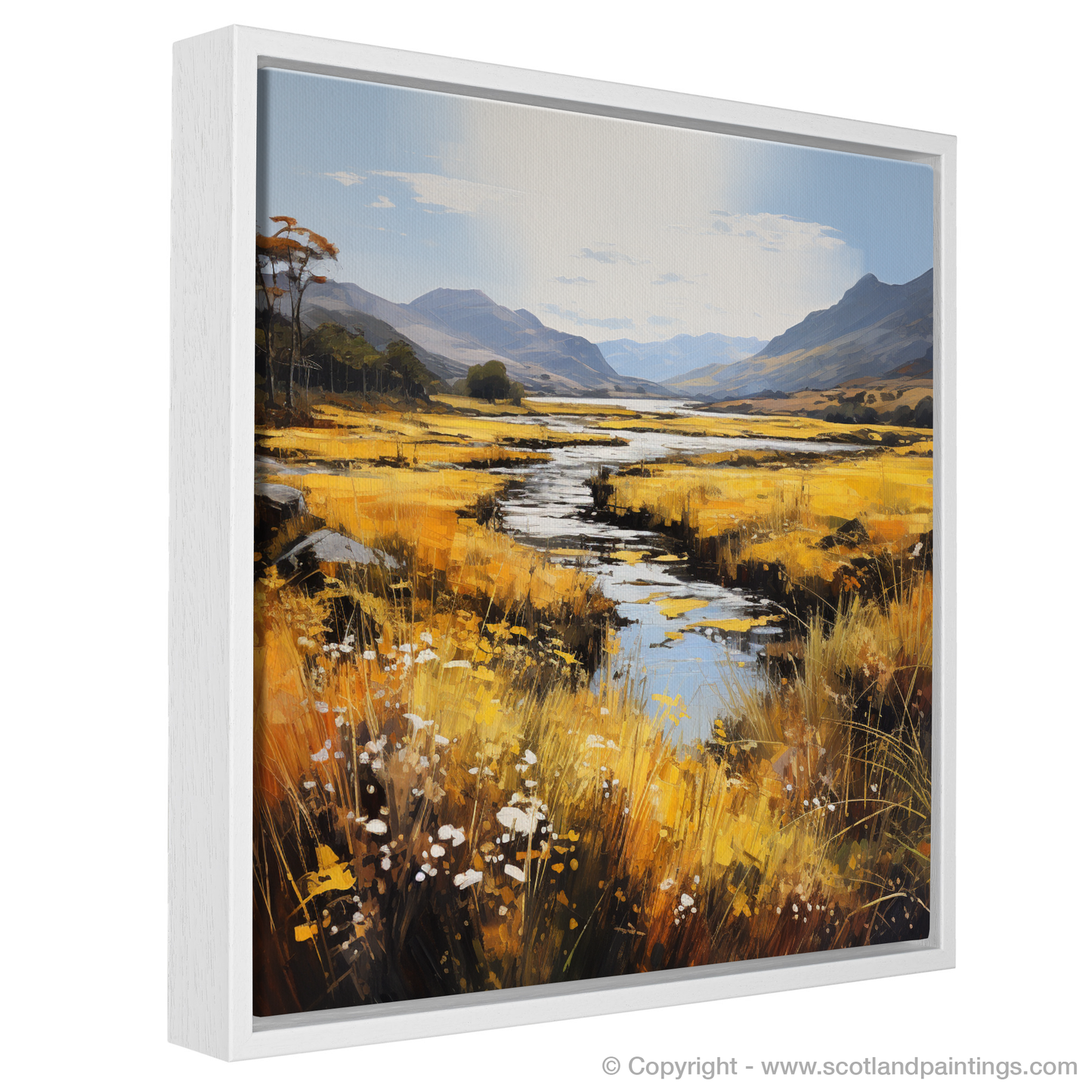 Golden Bracken: A Tranquil Glencoe Reverie