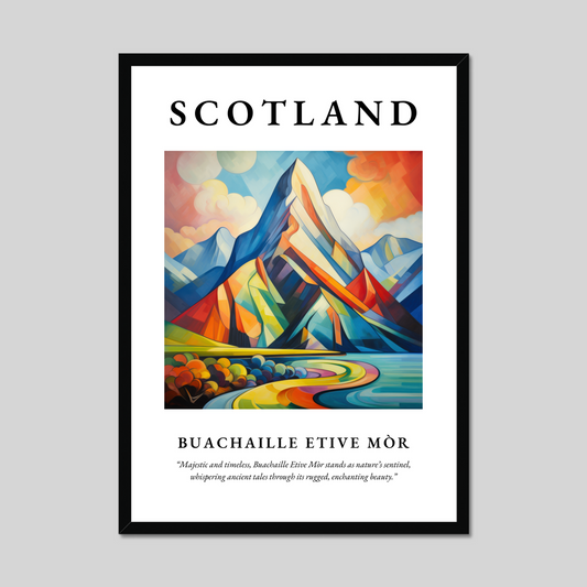 Poster of Buachaille Etive Mòr, Scotland.