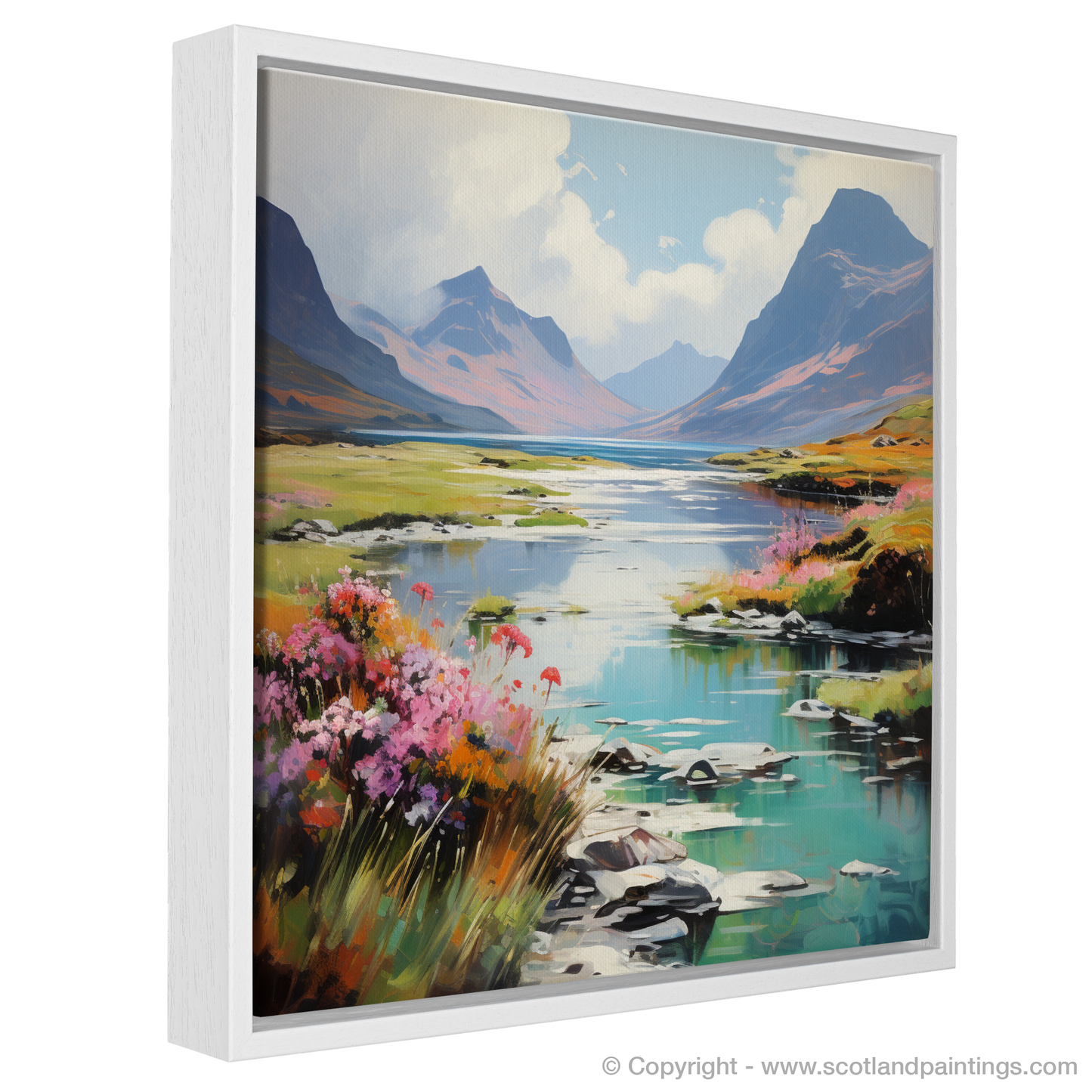 Wild Harmony: Fauvist Ode to a Highland Lochan