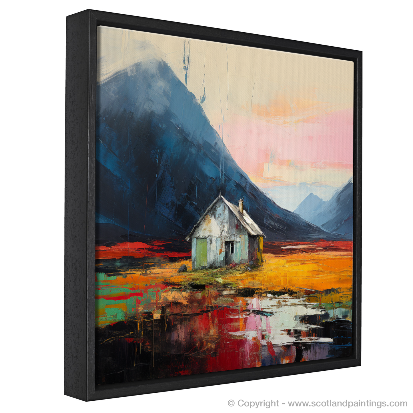 Cabin in the Color Field: A Glencoe Dusk Story