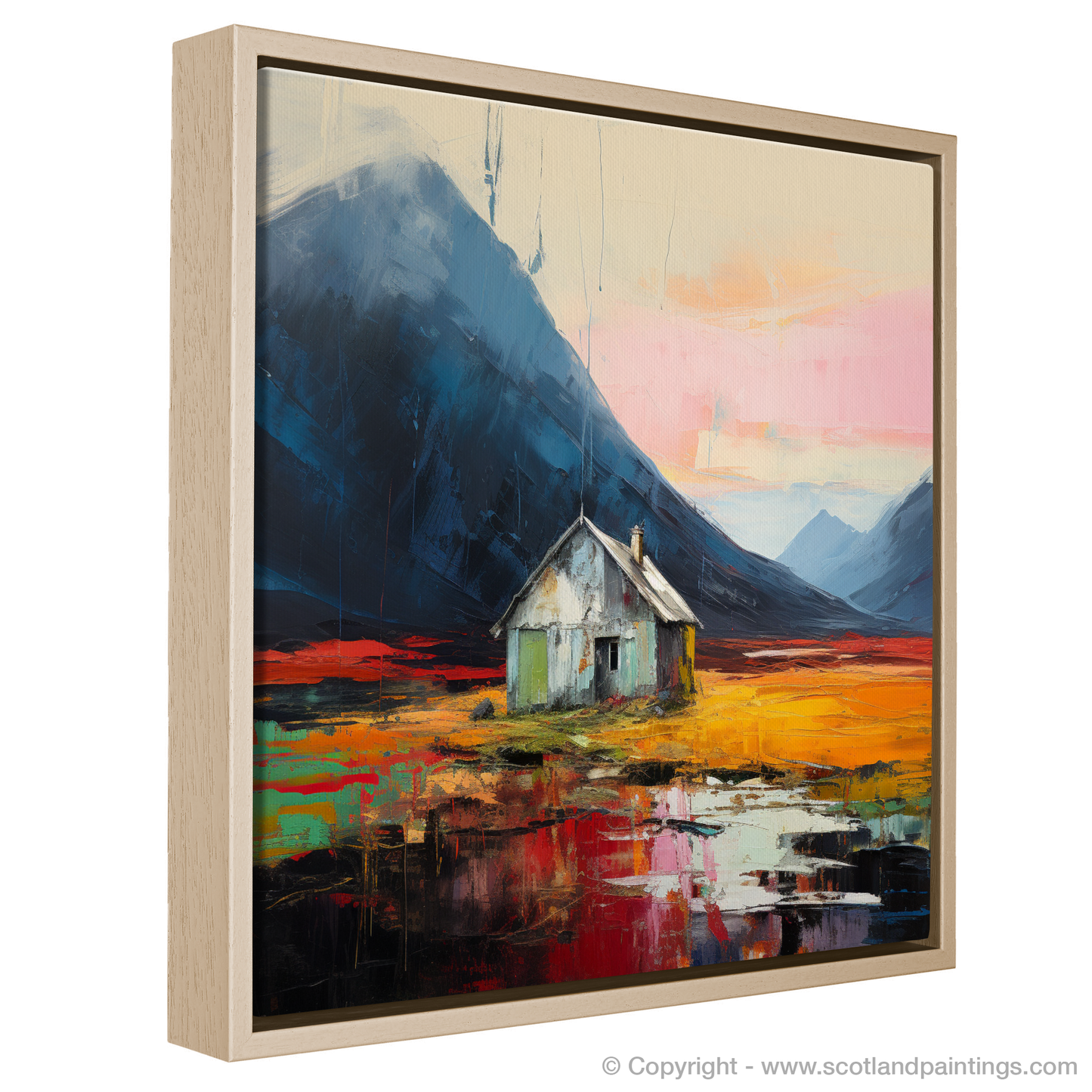 Cabin in the Color Field: A Glencoe Dusk Story