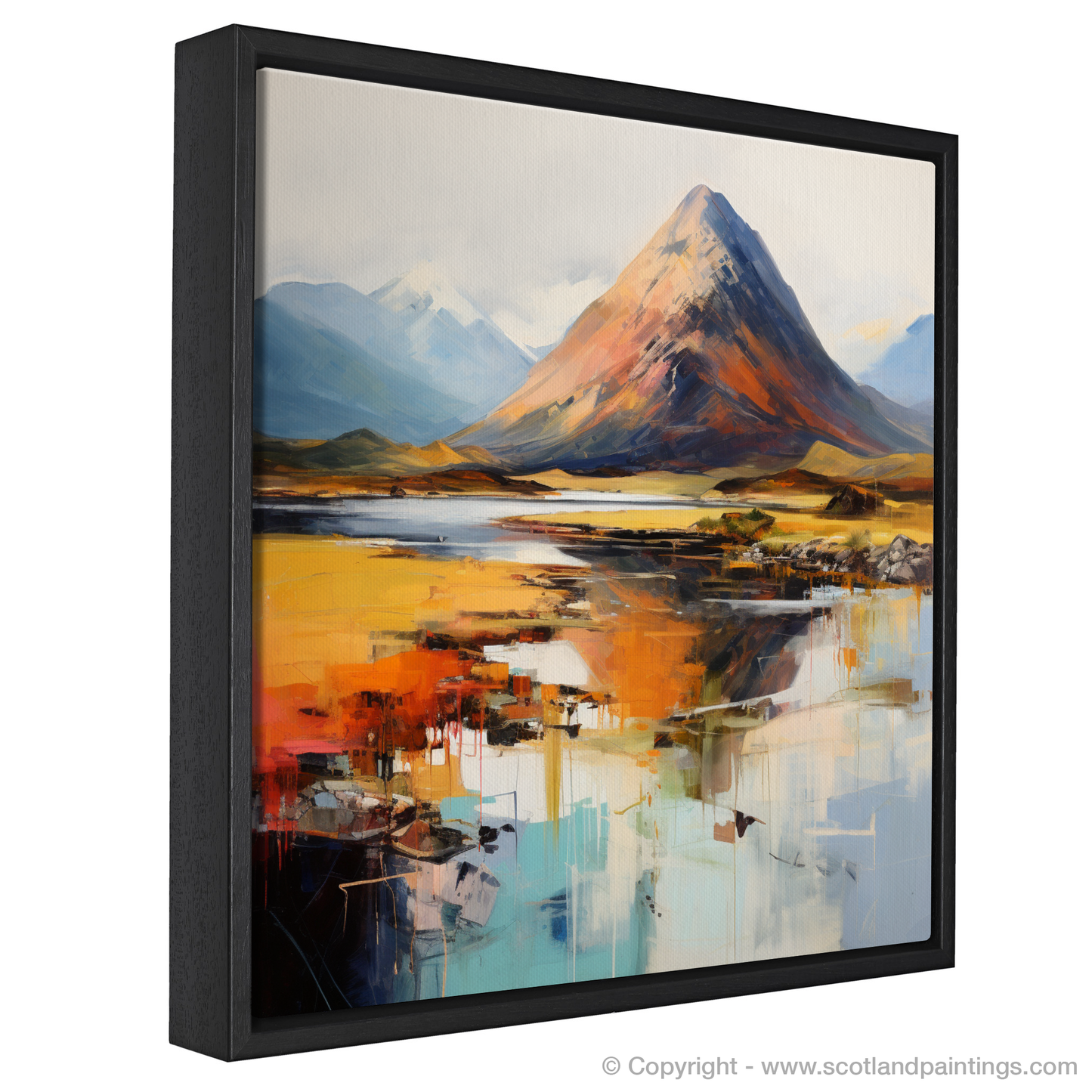 Buachaille Etive Mòr in Abstract Highland Hues