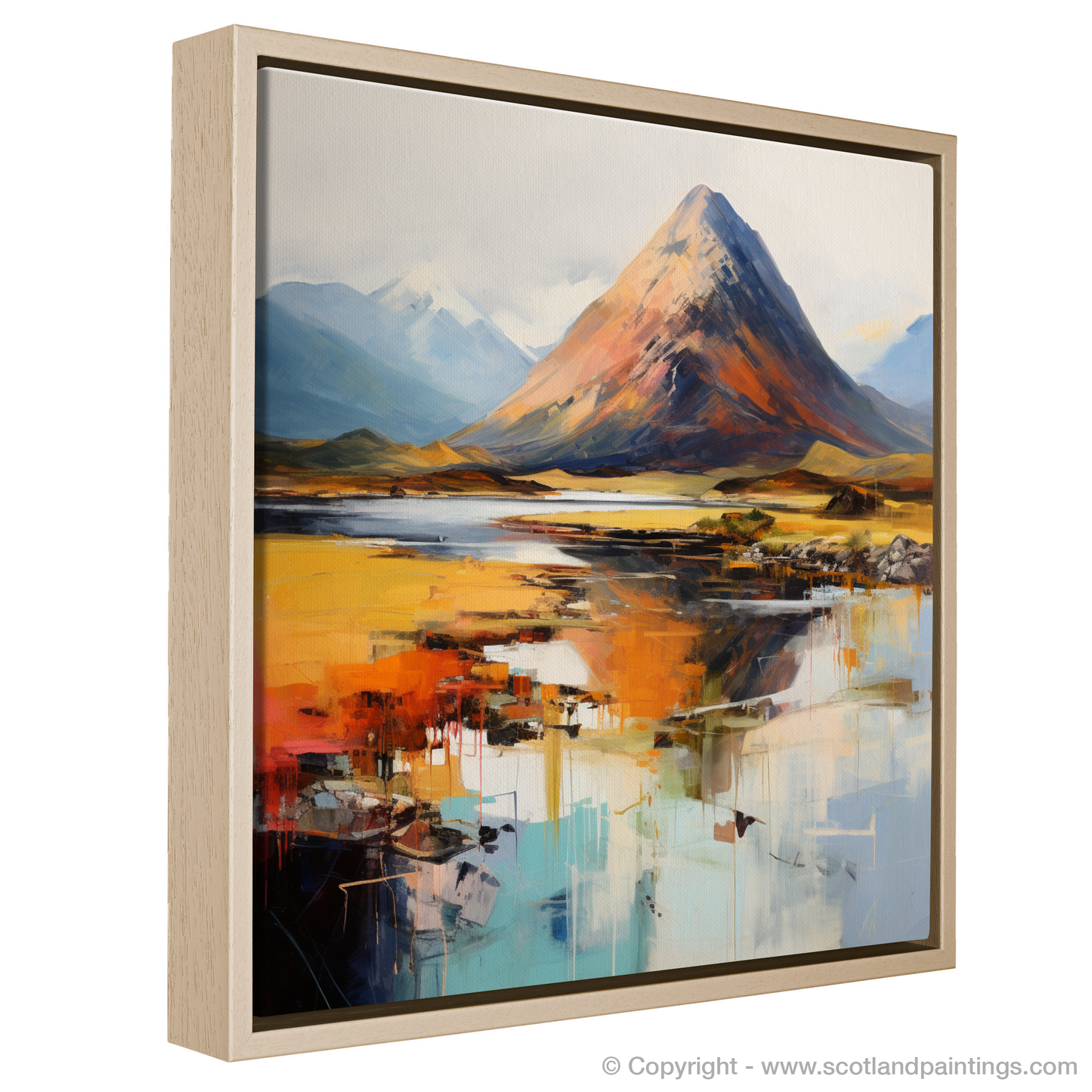 Buachaille Etive Mòr in Abstract Highland Hues