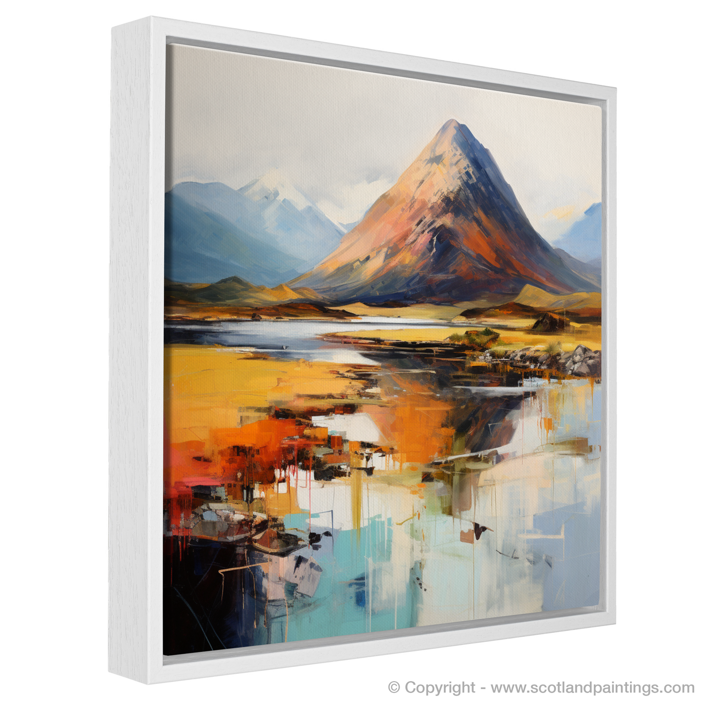 Buachaille Etive Mòr in Abstract Highland Hues